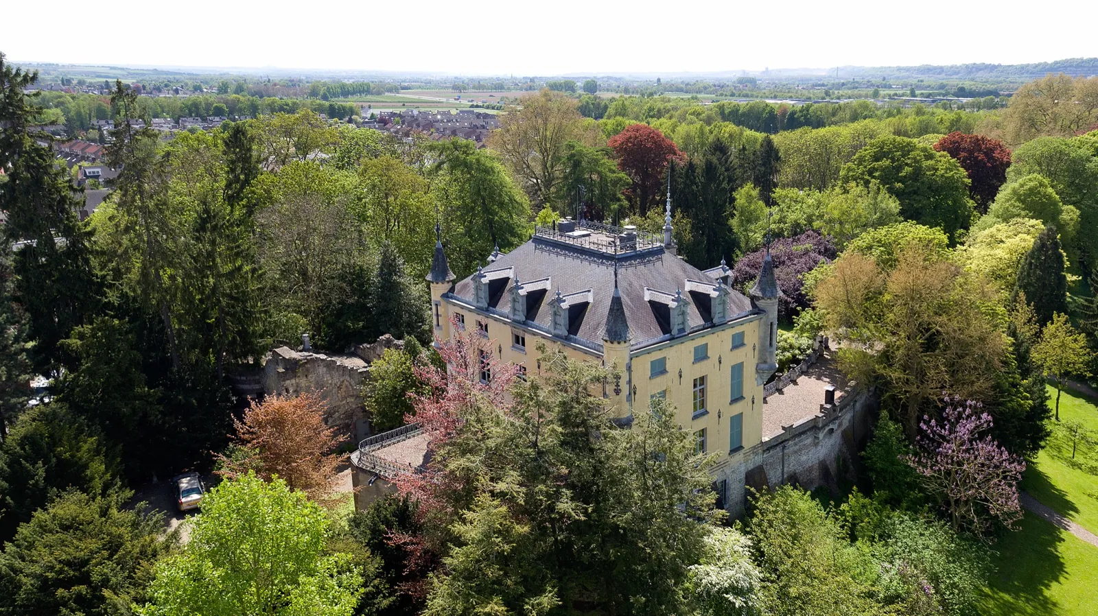 Kasteel Gronsveld, Gronsveld, Limburg: beeld uit het dossier van redres.